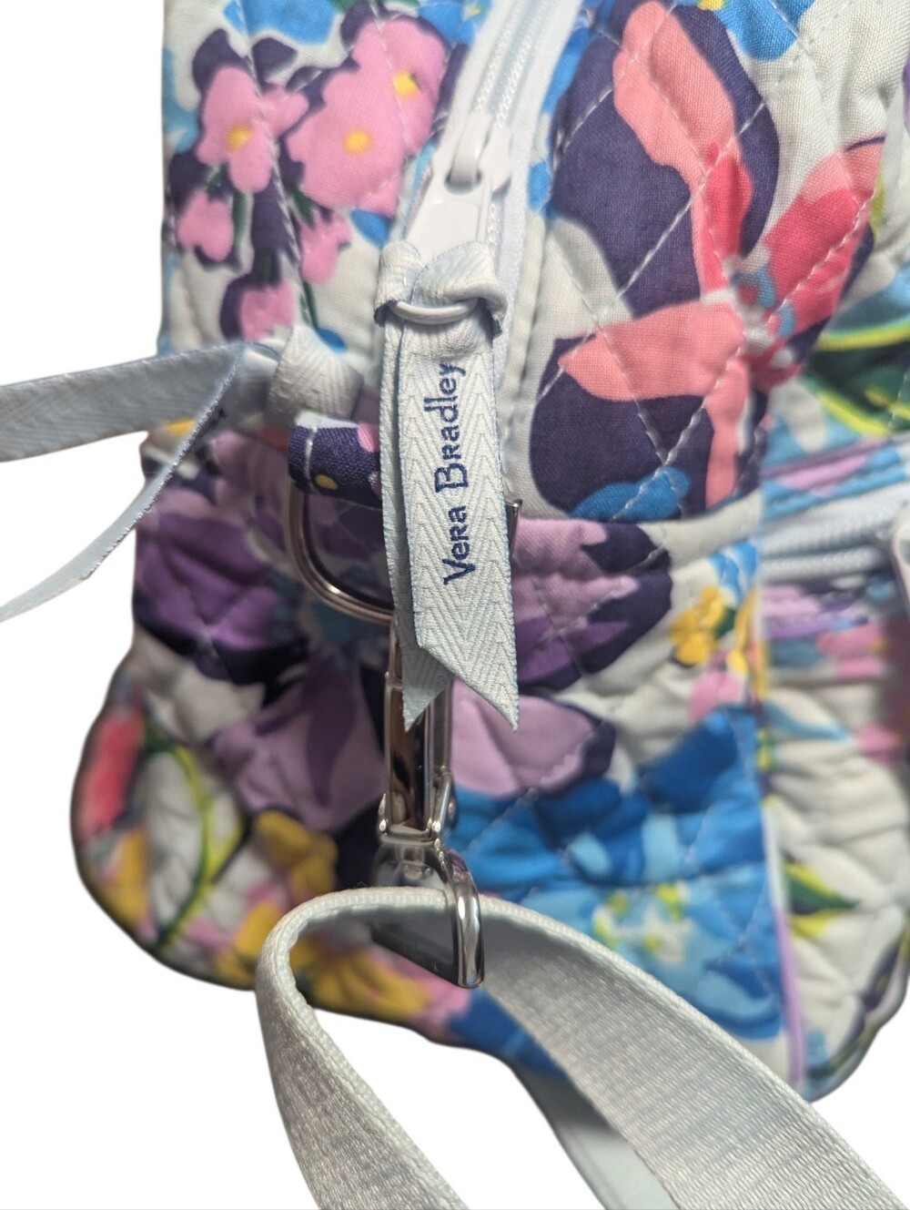 Vera Bradley Quilted Floral Travel Weekender Bag - Picture 3 of 6